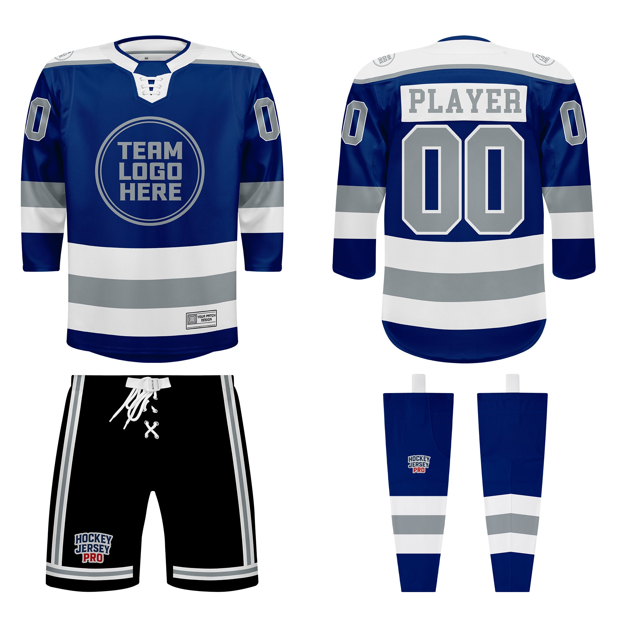 Custom Hockey Uniform Set – Denali Series DNMU-201