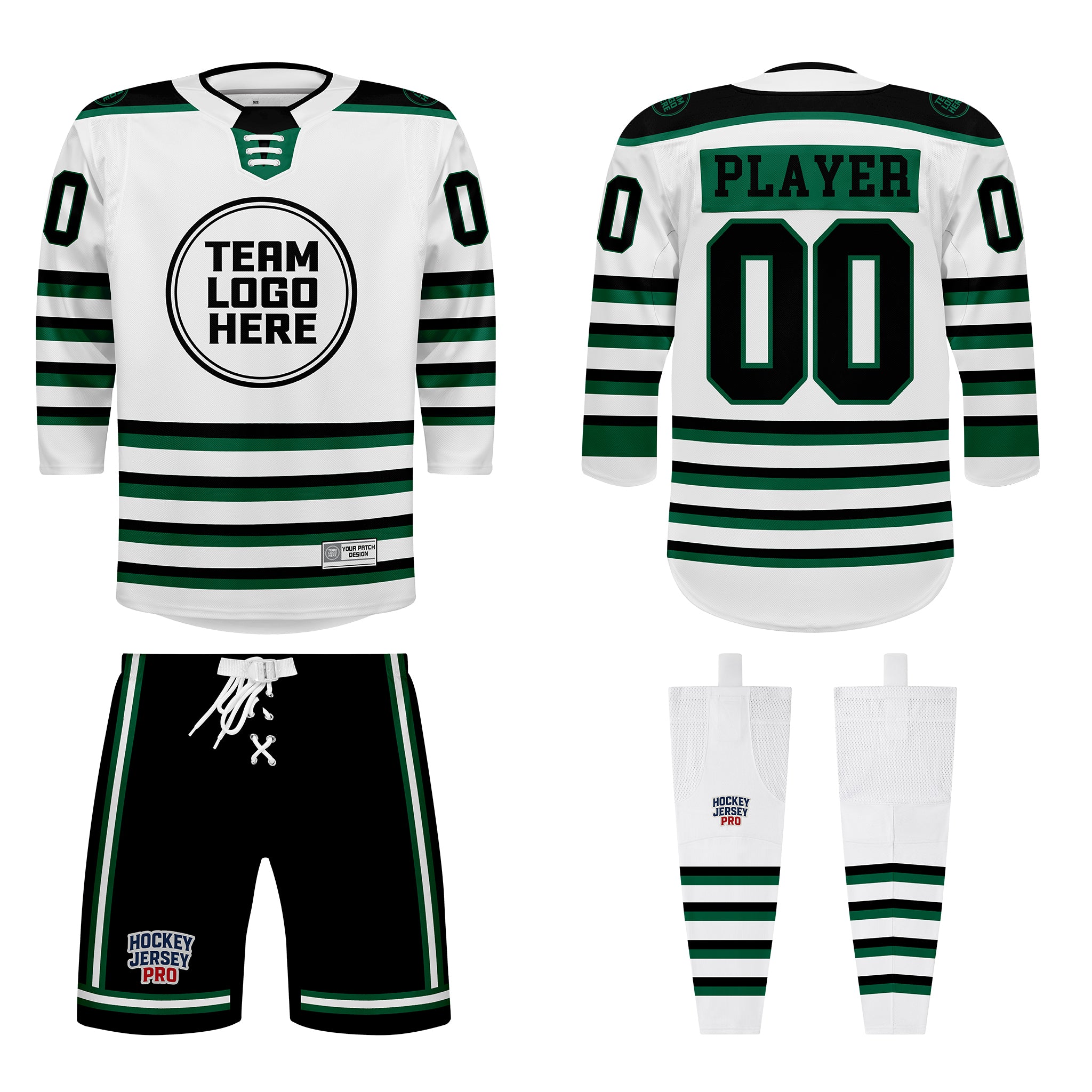 Custom Hockey Uniform Set – Denali Series DNMU-202