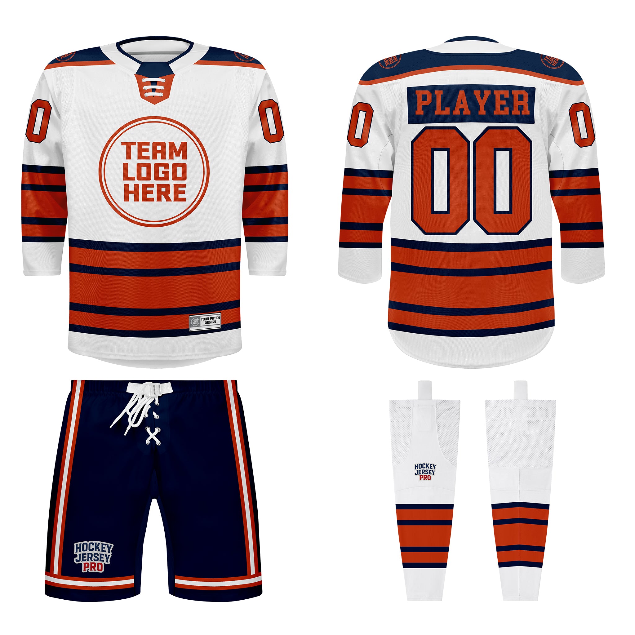 Custom Hockey Uniform Set – Denali Series DNMU-203