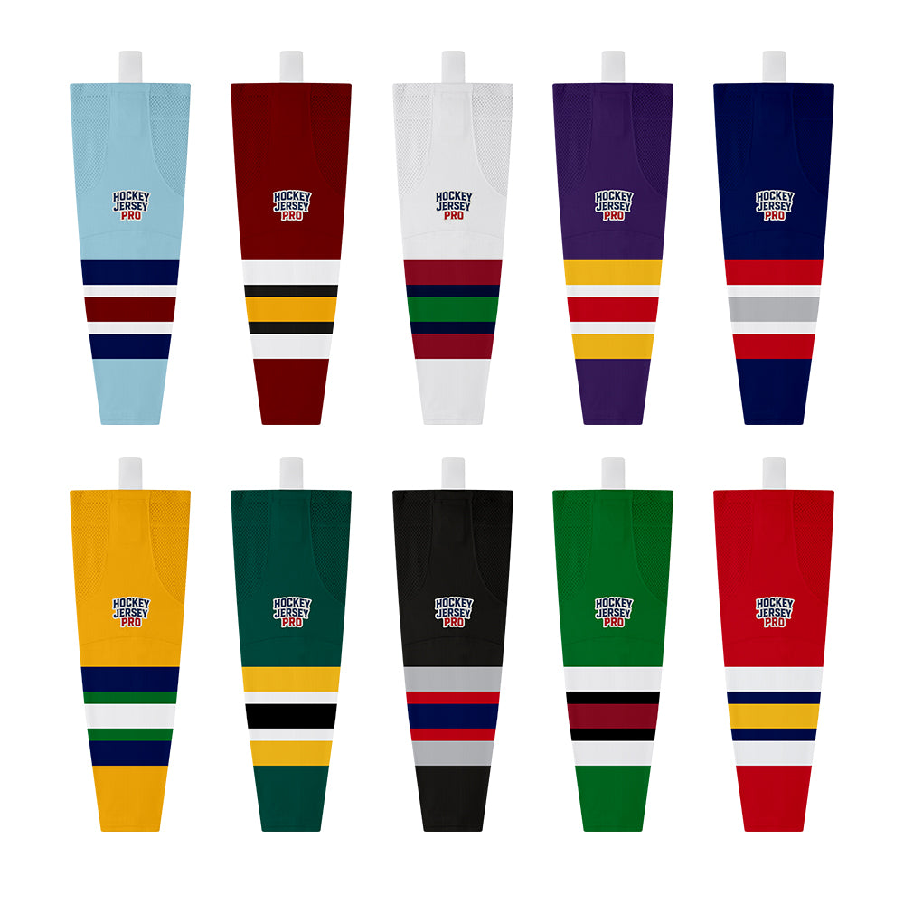 Custom Cut and Sewn Hockey Socks  EPSC-105