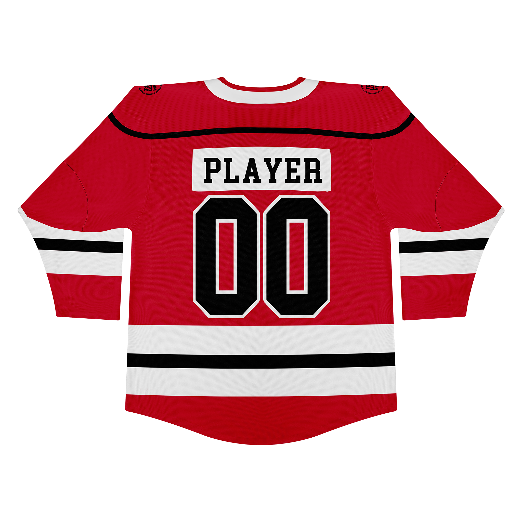 Custom Hockey Jersey Varsity Teamwear  VT-202 RedBlackWhite