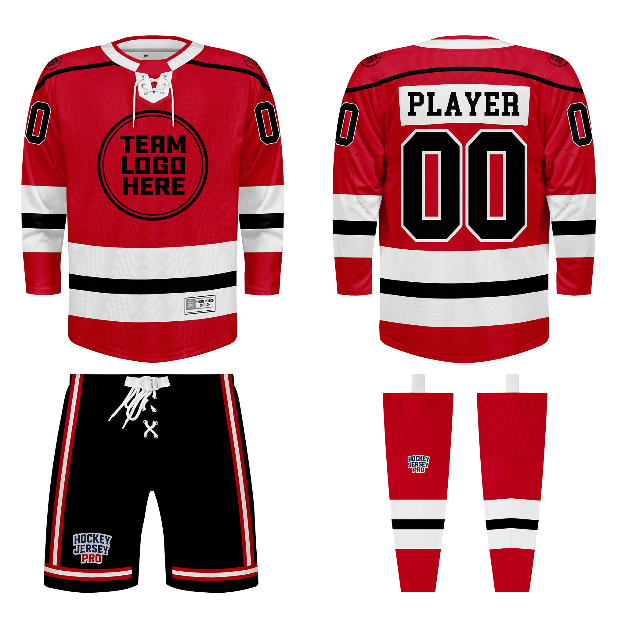 DNSU-301 Custom Hockey Uniform Set