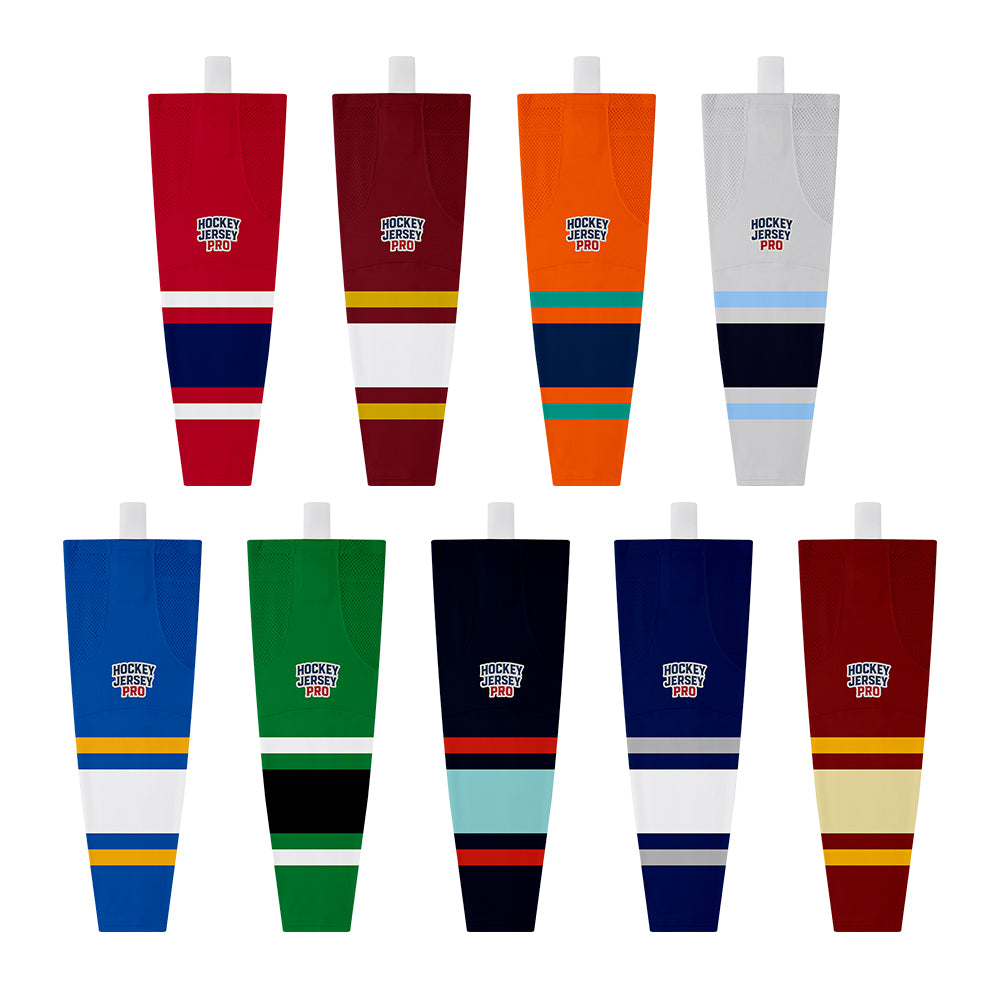 Custom Cut and Sewn Hockey Socks  VTSC-301
