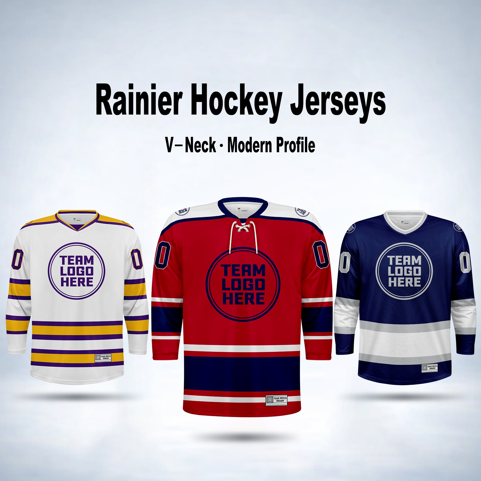 Rainier Custom Hockey Jerseys
