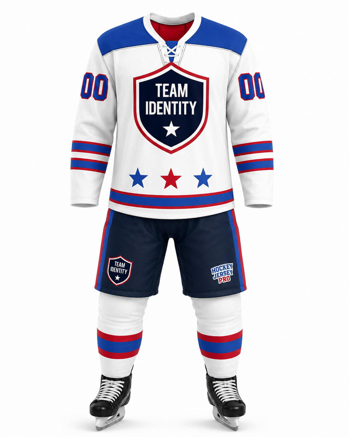 Triple Star Custom Hockey Uniform Set
