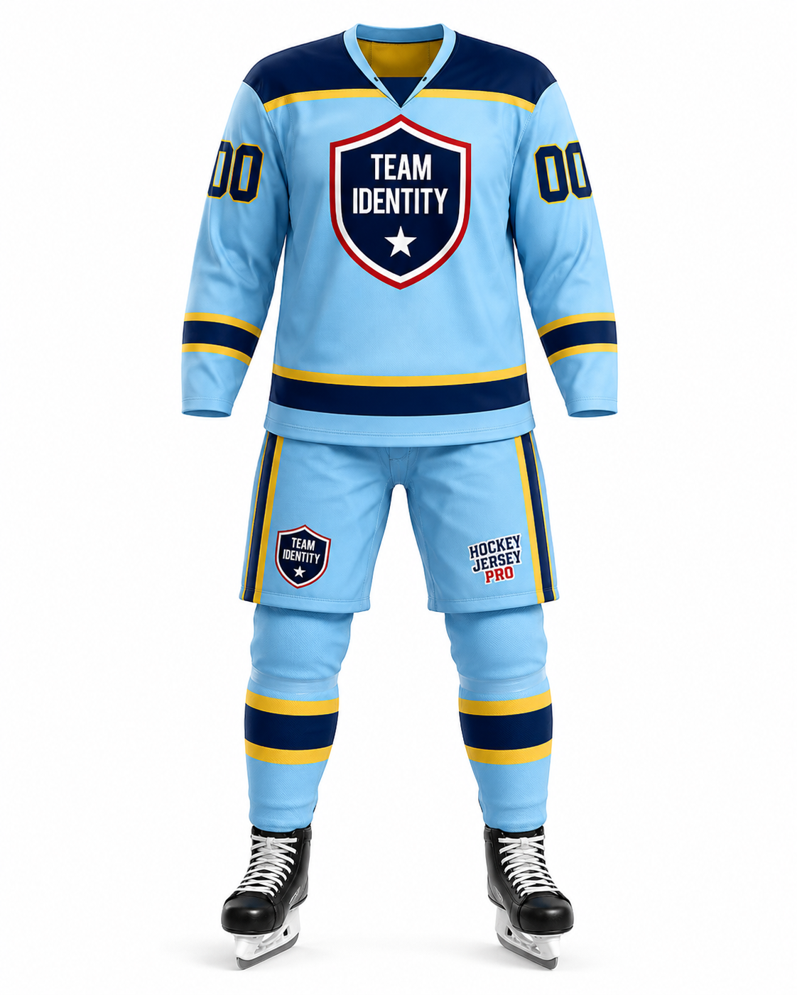 Blue Horizon Custom Hockey Uniform Set