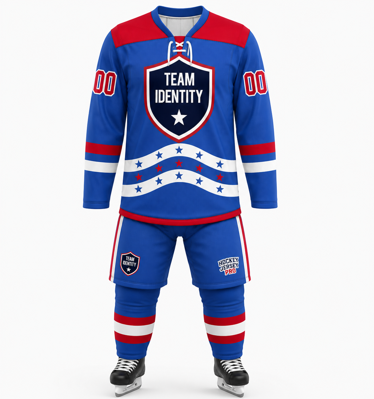 Liberty Wave Custom Hockey Uniform Set