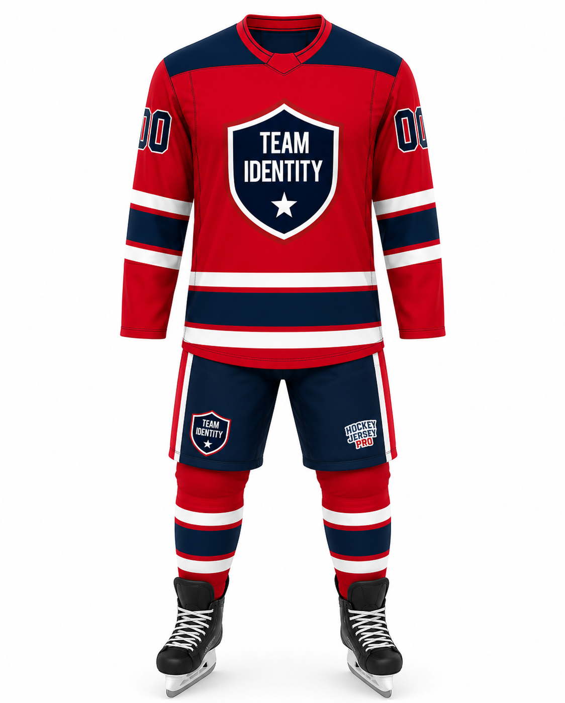 Liberty Wave Custom Hockey Uniform Set